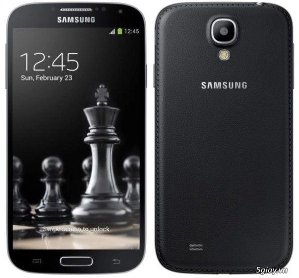 Samsung đem chất liệu giả da lên galaxy s4 và s4 mini - 1