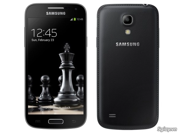 Samsung đem chất liệu giả da lên galaxy s4 và s4 mini - 2