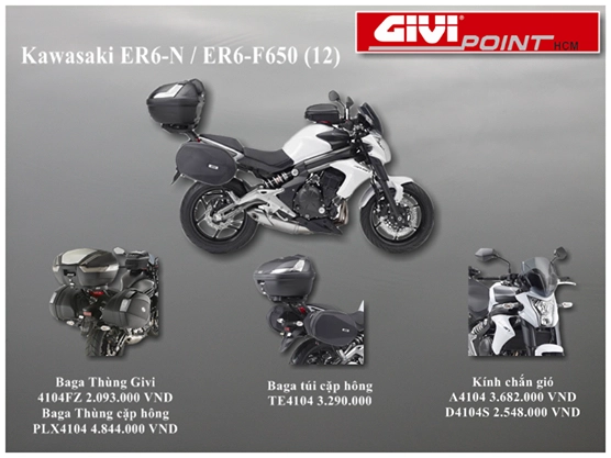 Sản phẩm phụ kiện givi cho từng dòng xe pkl - 11