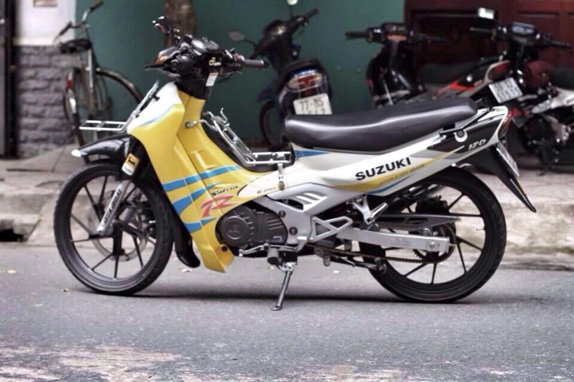 Satria 2000 vàng đen độ nhẹ nhưng mà chất - 1