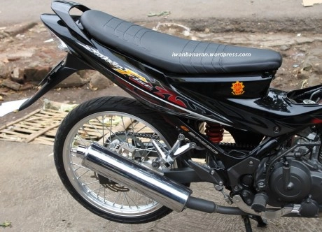 Satria f độ trần phong cách drag nhẹ mà đẹp - 6