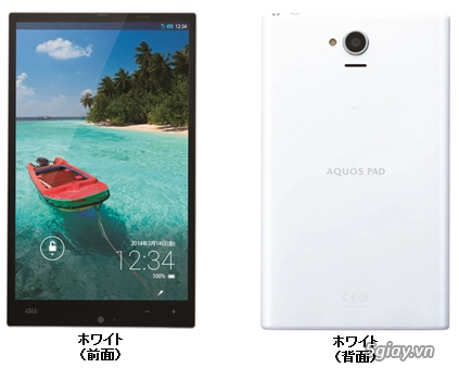 Sharp aquos pad sht22 màn hình igzo camera 131 mp - 2