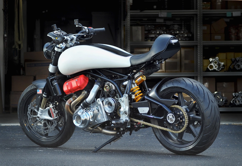 Siêu mô tô trang bị động cơ siêu nạp mới của motus motorcycles - 2