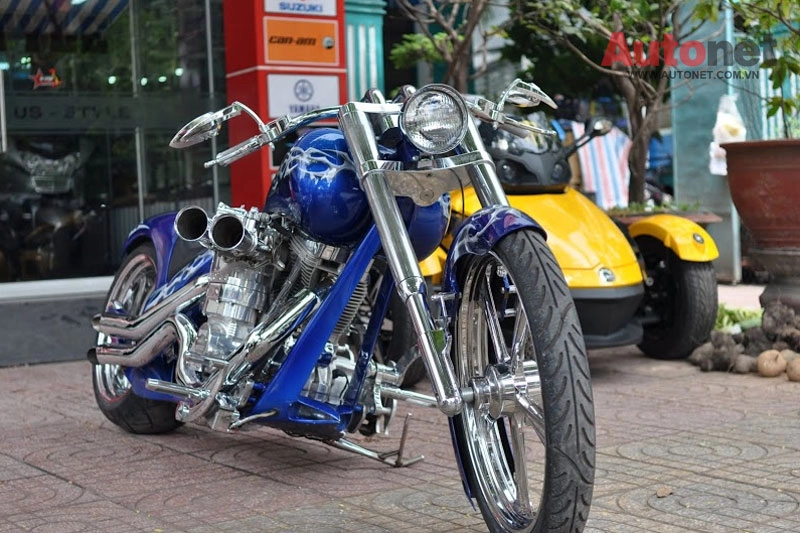 Siêu môtô big dog custom one với động cơ 2000cc tại việt nam - 3