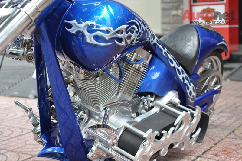 Siêu môtô big dog custom one với động cơ 2000cc tại việt nam - 5