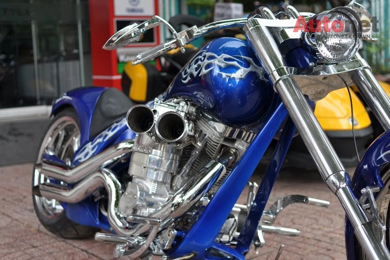 Siêu môtô big dog custom one với động cơ 2000cc tại việt nam - 11