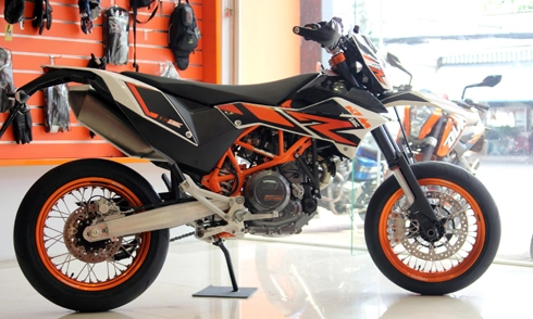 Siêu môtô ktm 690 smc r đầu tiên tại việt nam - 2