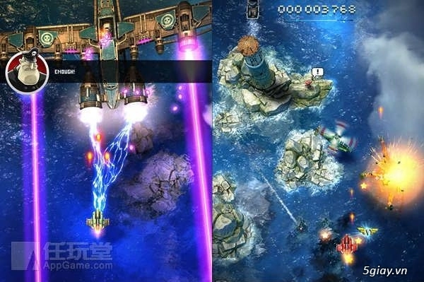 Sky force 2014 - game bắn máy bay huyền thoại đã trở lại trên ios - 4