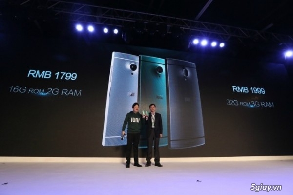 Smartphone giá rẻ iuni u2 trình làng camera trước ultra-pixel - 7