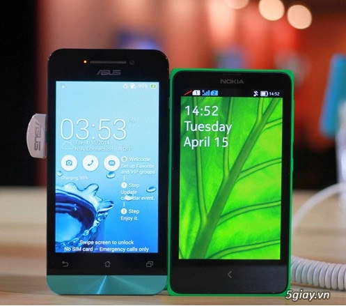 So sánh 2 dòng smartphone giá rẻ nokia x và zenfone 4 - 3