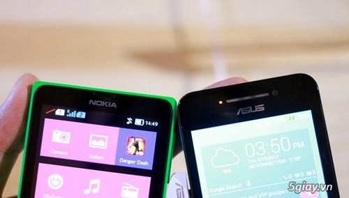 So sánh 2 dòng smartphone giá rẻ nokia x và zenfone 4 - 4