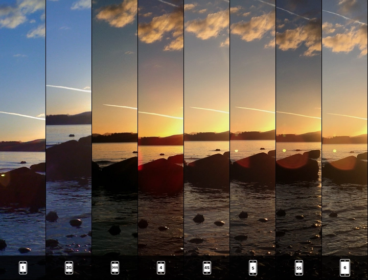 So sánh chất lượng máy ảnh trên iphone 6 với các đời iphone đàn anh - 11