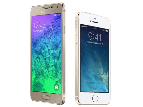 So sánh galaxy alpha vs iphone 5s - 5
