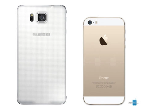 So sánh galaxy alpha vs iphone 5s - 3