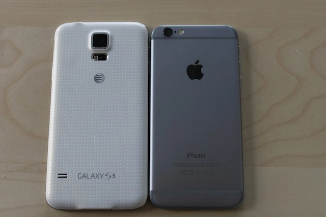 So sánh iphone 6 và galaxy s5 dành cho người dùng phổ thông - 1