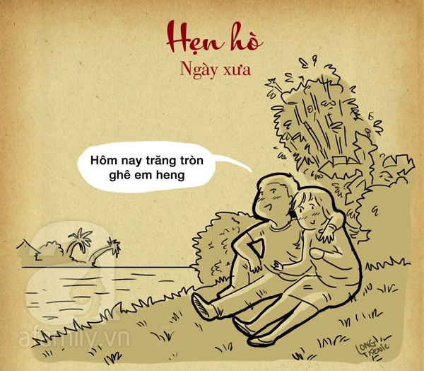 So sánh sự khác biệt giữa yêu thời xưa và yêu thời nay - 5