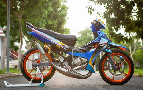 Yamaha z125 cá mập hổ mạnh mẽ hầm hố tại sóc trăng - 4