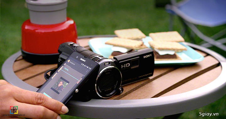 Sony giới thiệu máy quay phim sony handycam hdr-pj340e tích hợp máy chiếu - 8