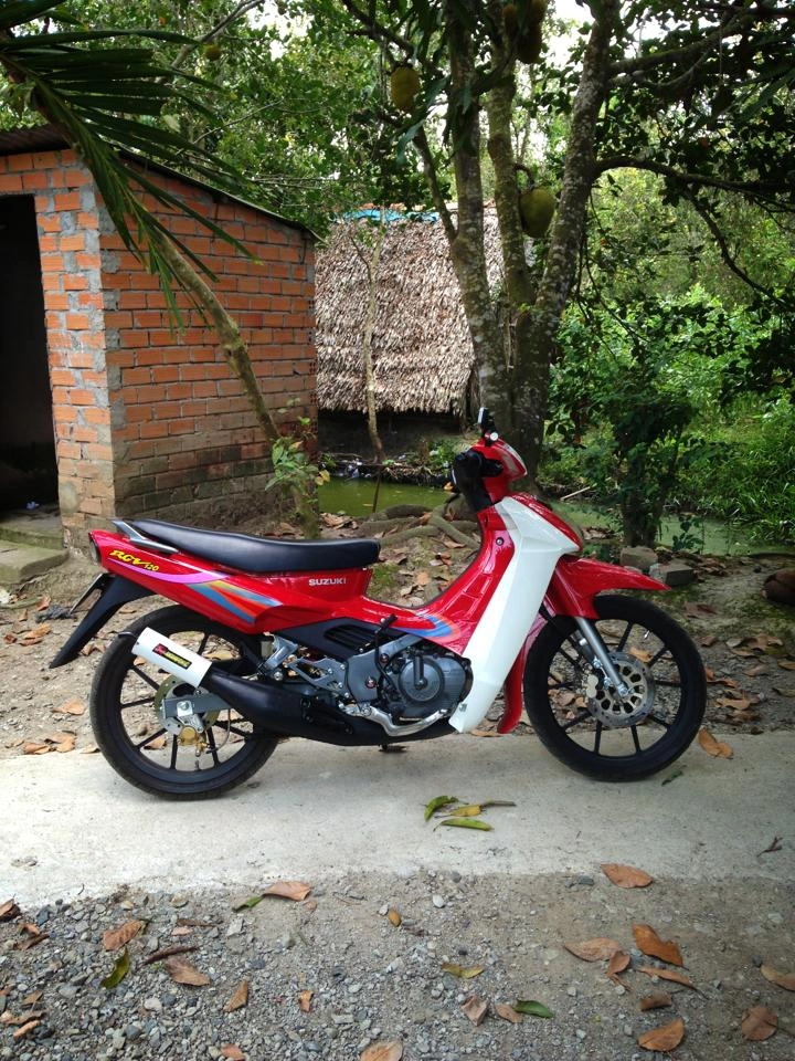 Sport up satria 2000 xanh z1000 - 26