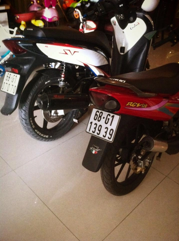 Sport up satria 2000 xanh z1000 - 34