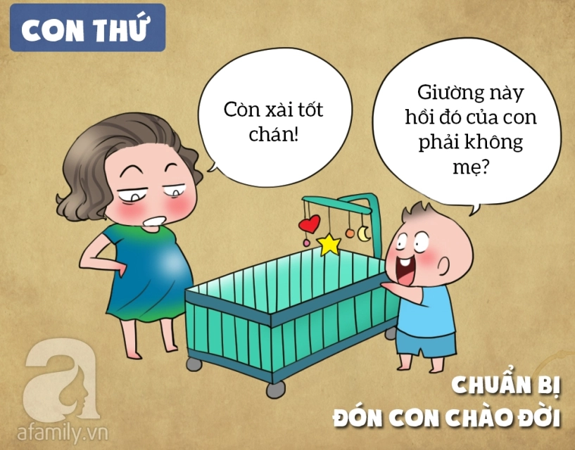 Sự khác biệt khi bạn nuôi con đầu và con thứ - 4