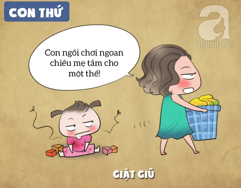 Sự khác biệt khi bạn nuôi con đầu và con thứ - 10