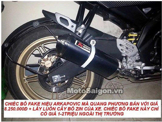 Sự thật về hãng lớn lừa gạt bán pô giả cho khách hàng - 1