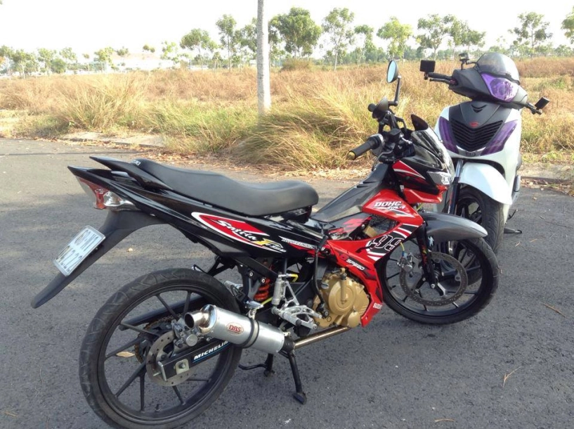 Suzuki fx lên dàn áo satria f150 - 4