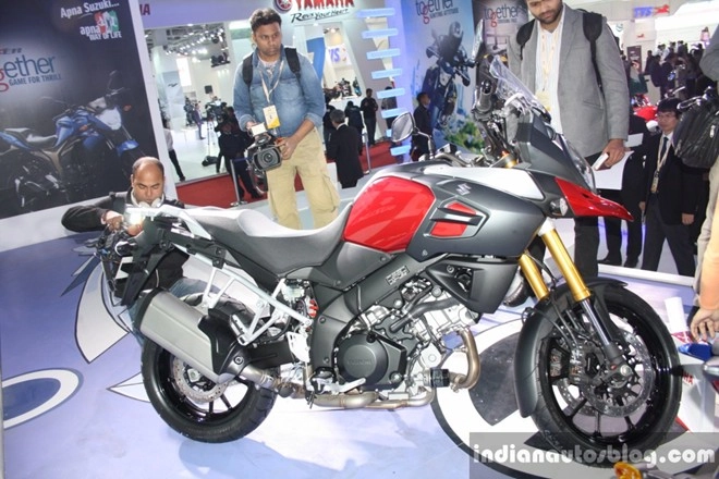 Suzuki giới thiệu v strom 1000 tại auto expo 2014 - 2