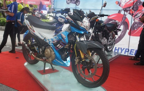 Suzuki mang raider 150 độ kiểng đến motul fest 2014 - 1