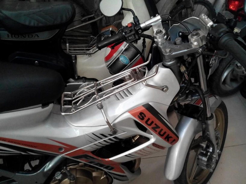 Suzuki raider độ pô exciter lạ mắt - 3