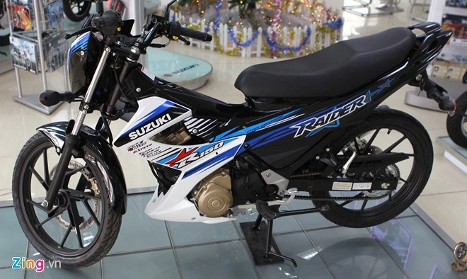 Suzuki raider r150 2015 ảnh chi tiết ngoài showroom - 2