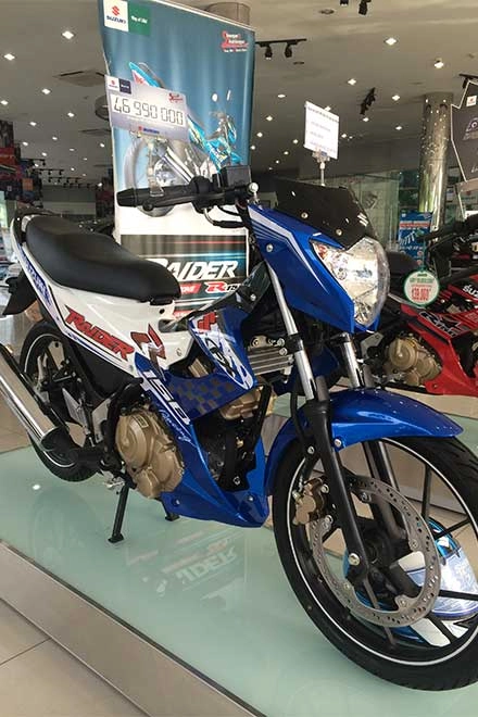 Suzuki raider r150 lạ mắt với dàn áo độ từ đại lý chính hãng - 3