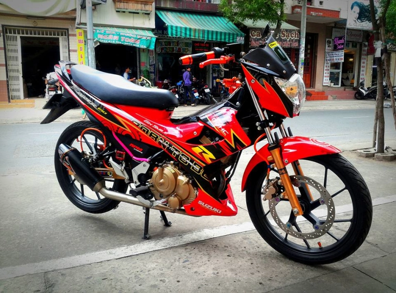 Suzuki raider trên đường phố - 1