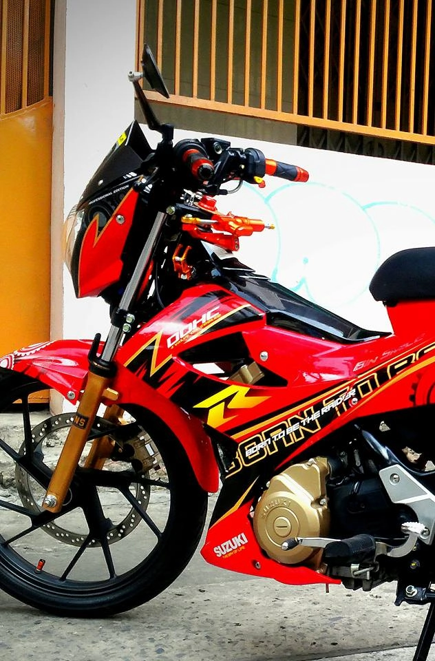 Suzuki raider trên đường phố - 4