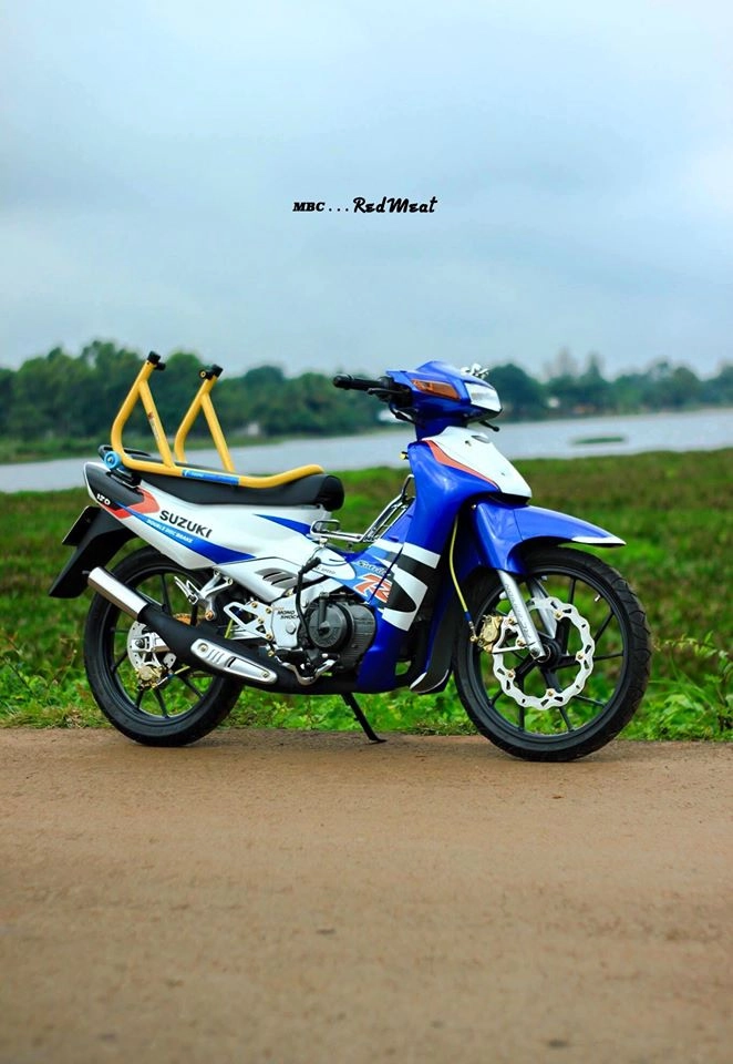 Suzuki satria 120 độ phong cách zin đi dạo phố - 8