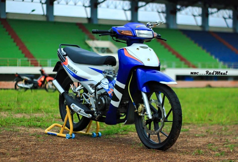 Suzuki satria 120 độ phong cách zin đi dạo phố - 9