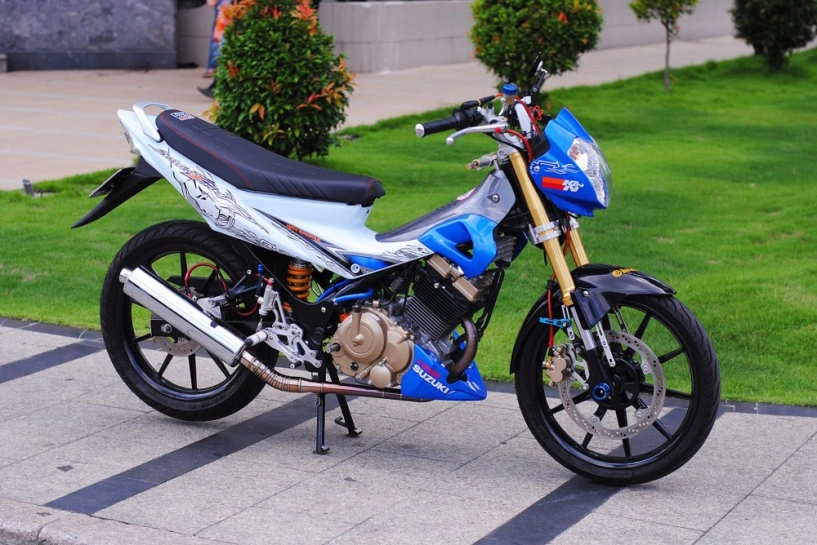 Suzuki satria f độ đầy đam mê và nhiệt huyết của biker việt - 4