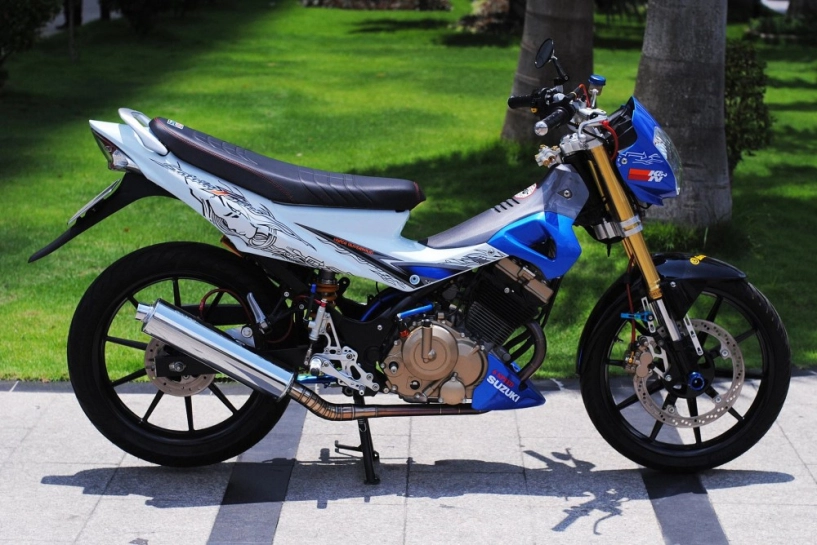 Suzuki satria f độ đầy đam mê và nhiệt huyết của biker việt - 10