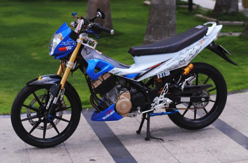 Suzuki satria f độ đầy đam mê và nhiệt huyết của biker việt - 2