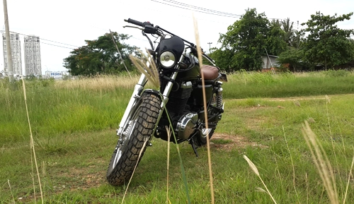 Suzuki st400 độ scrambler của tự thanh đa - 3