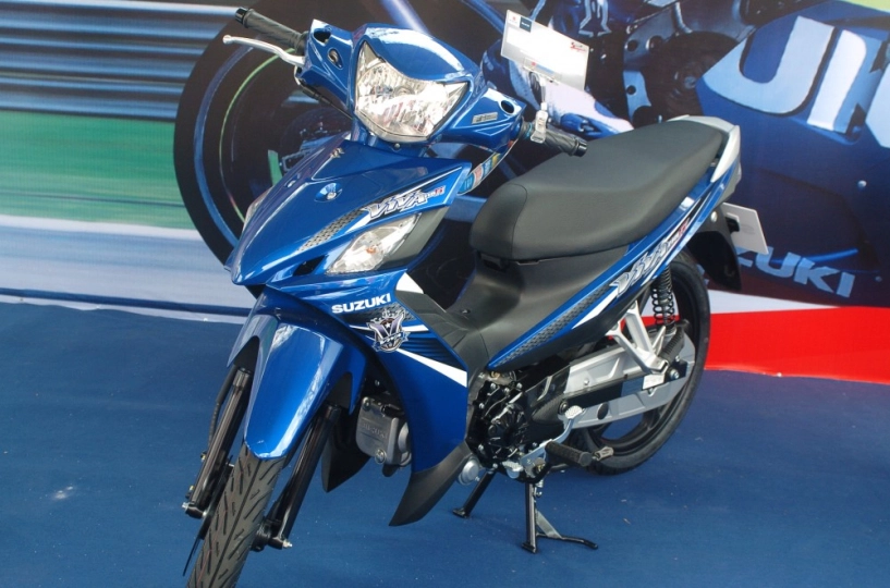 Suzuki việt nam lần đầu tiên trưng bày mẫu xe moto gp satria f150 - 12