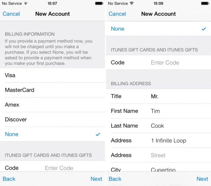 Tạo apple id trên iphone không cần thẻ tín dụng - 5