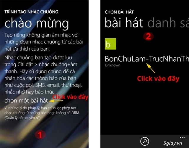 Tạo nhạc chuông cho windows phone dễ dàng trong 4 bước - 5