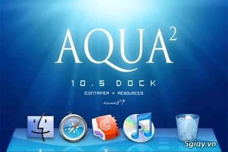 Tạo thanh dock của mac os x cho windows với ứng dụng aqua dock - 2