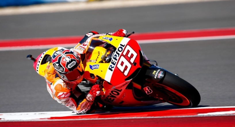 Tay đua marc marquez gặp tai nạn trong buổi tập - 2