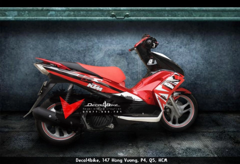 Tem độ cho honda air blade 125 mới - 5