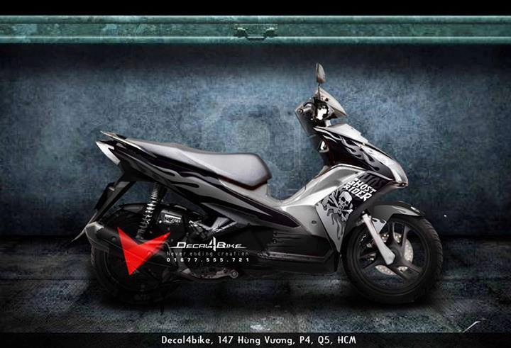 Tem độ cho honda air blade 125 mới - 1