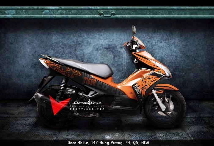 Tem độ cho honda air blade 125 mới - 10