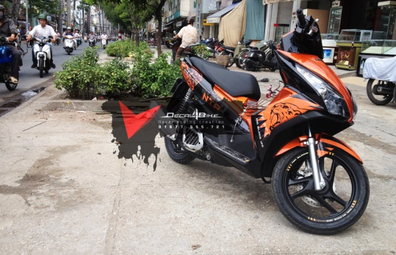 Tem độ cho honda air blade 125 mới - 11